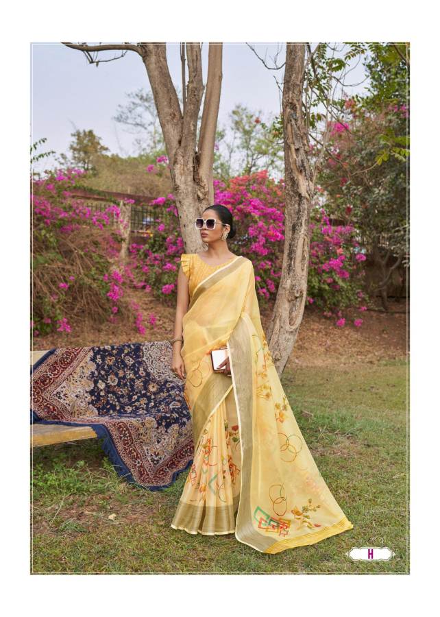 Shangrila Pichika Organza 2 New Fancy Designer Festive Wear Saree Collection